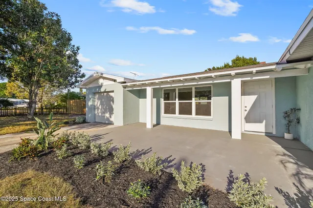 a house with a outdoor space