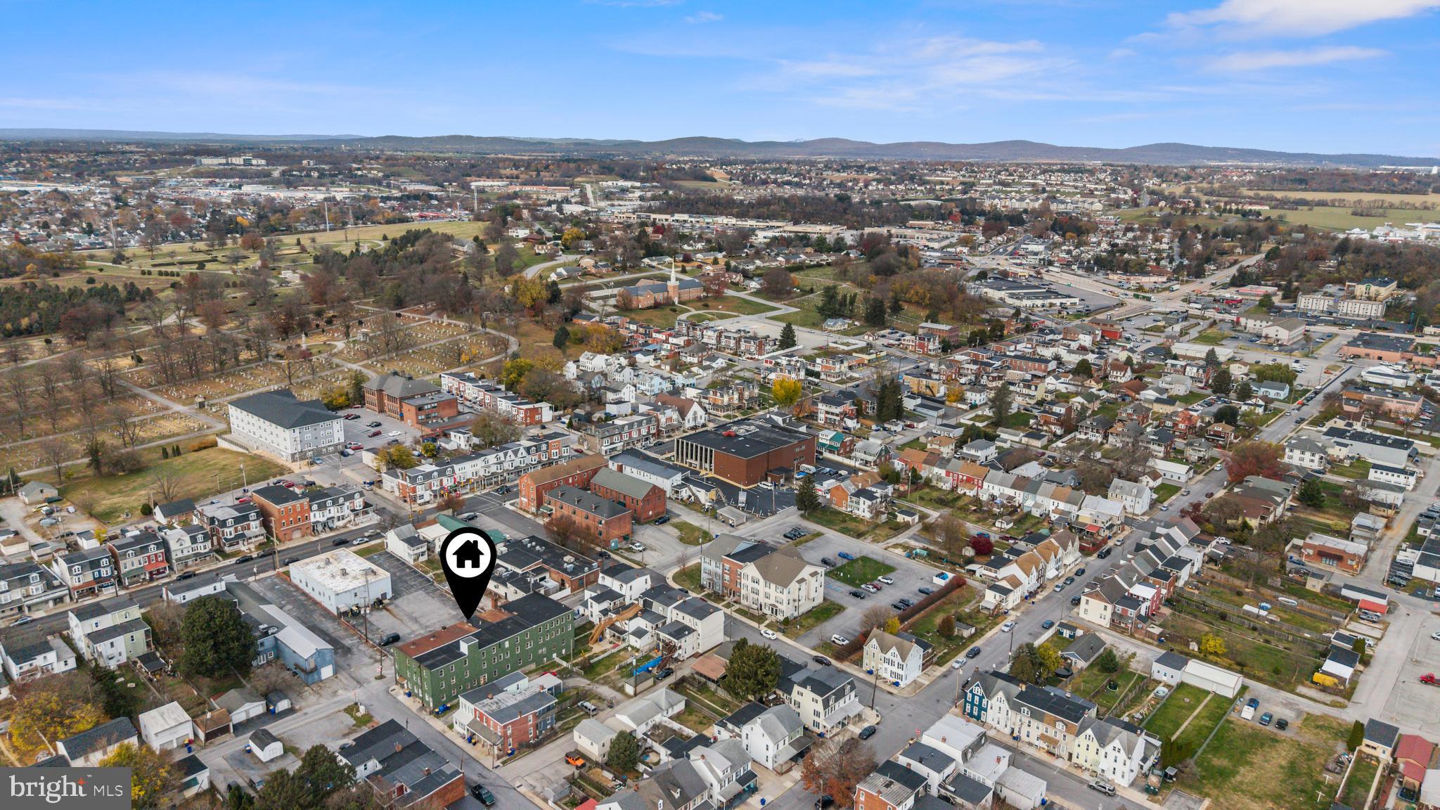 25 Laurel Street York, PA 17404 - Photo 21 of 33 an aerial view of residential building with parking space