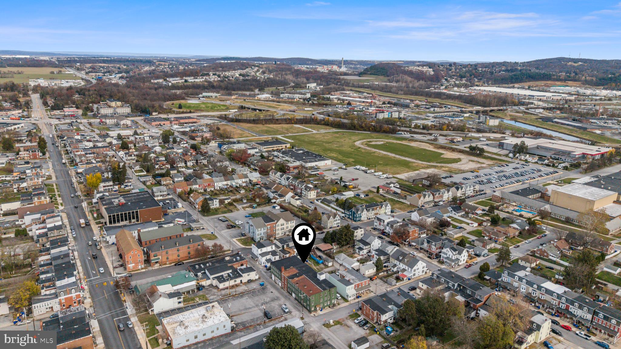 25 Laurel Street York, PA 17404 - Photo 5 of 33 an aerial view of residential building with parking and yard