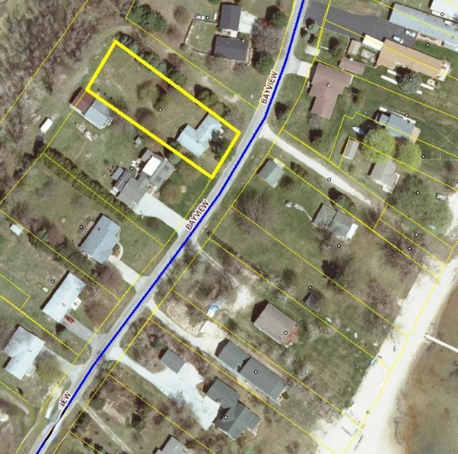 8600 Bayview Road Onekama, MI 49675 - Photo 64 of 65 Lake and Park Access Aerial
