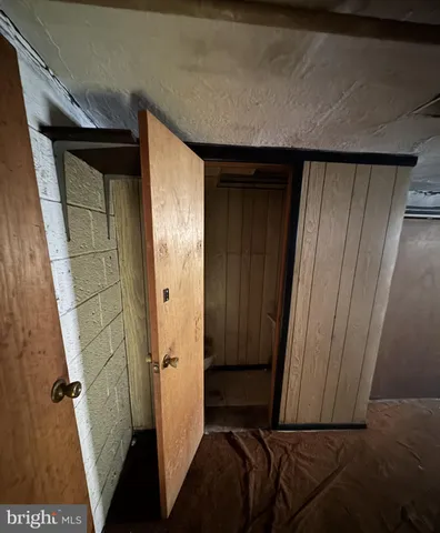 a view of front door