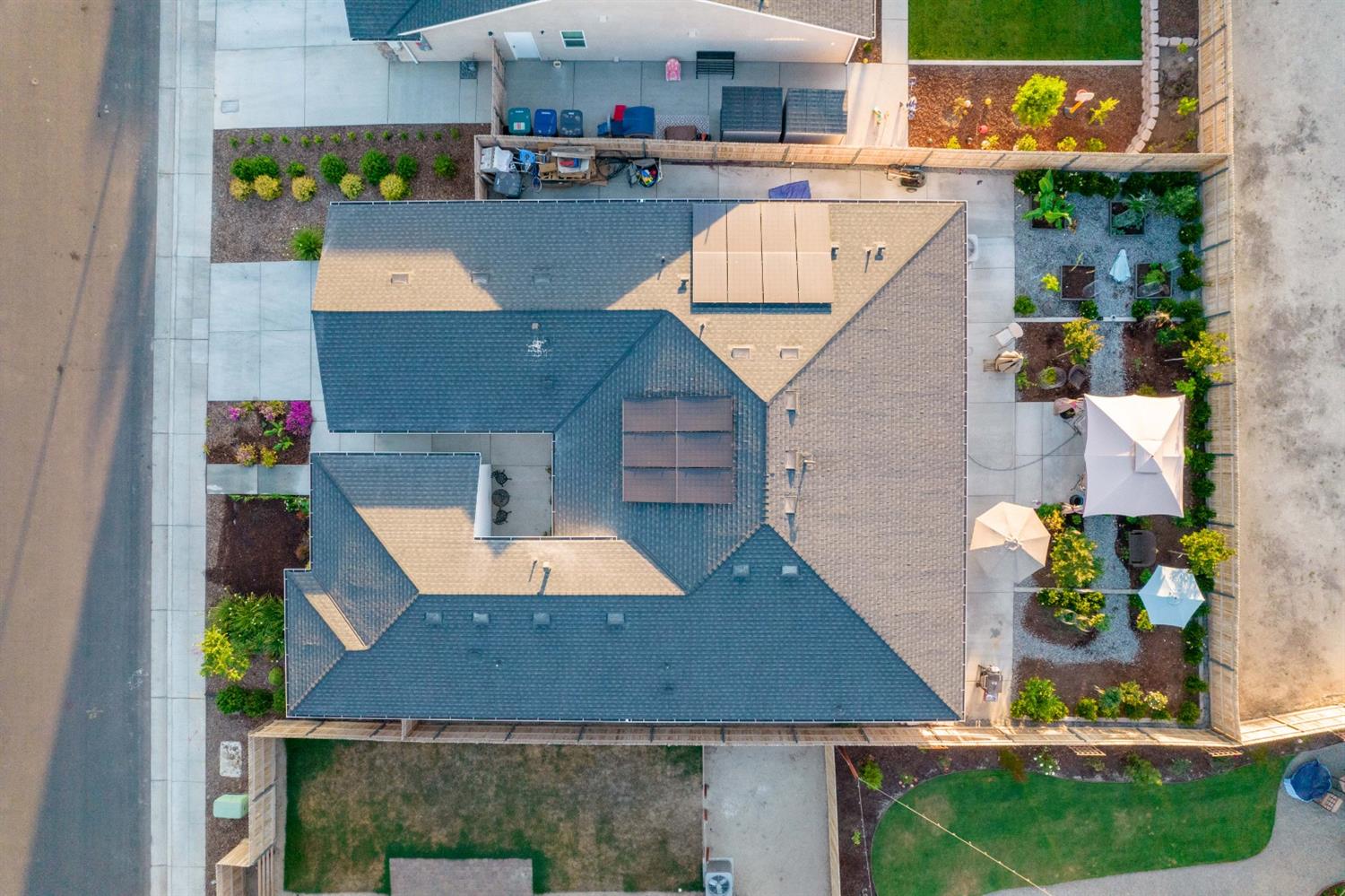 1818 Softwind Drive Tulare, CA 93274 - Photo 10 of 46 an aerial view of a house with swimming pool
