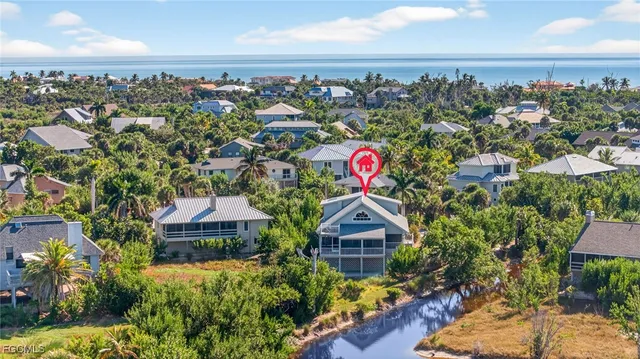 a view of a city with lots of trees