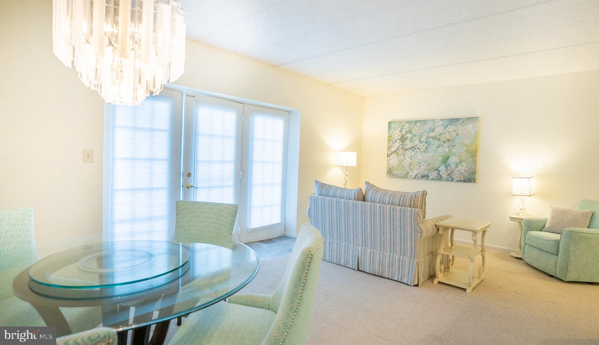 Combination Living & Dining Area