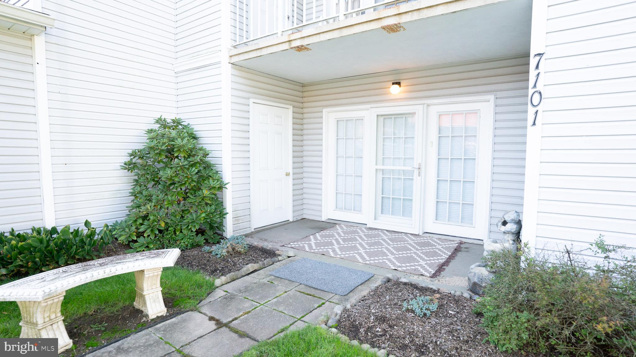 7101 Centennial Station Warminster, PA 18974 - Photo 22 of 27 Private Patio Entrance for morning coffee