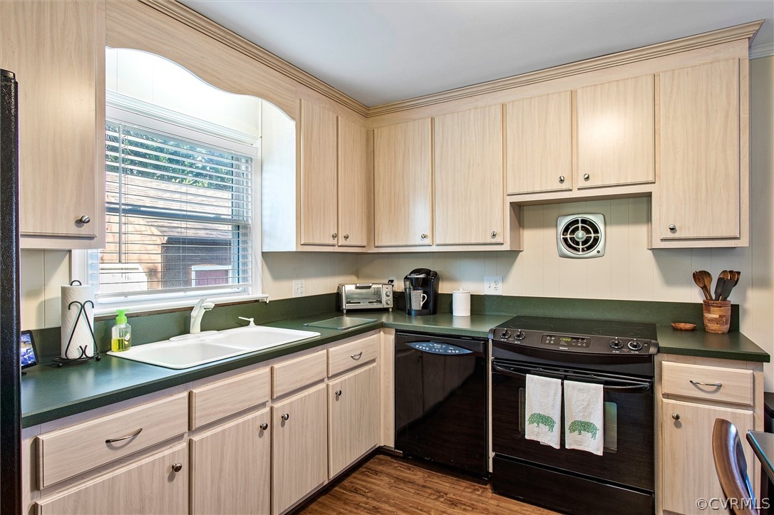 2104 Broad St Road Maidens, VA 23102 - Photo 12 of 29 a kitchen with granite countertop white cabinets and white appliances