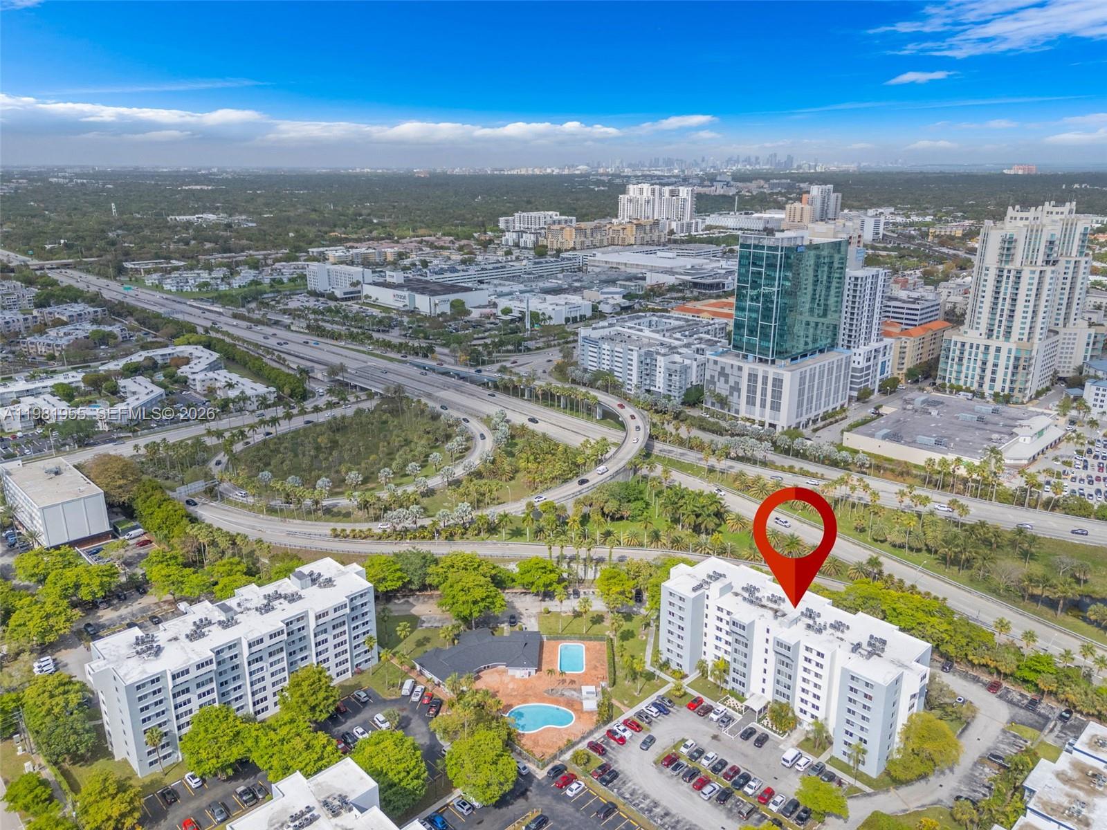 9143 Southwest 77th Avenue, Unit B802 Miami, FL 33156 - Photo 28 of 33 a view of a city