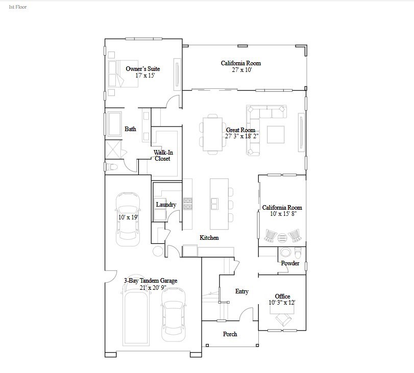 103 Takamasa Way Oceanside, CA 92057 - Photo 46 of 47 First Floorplan