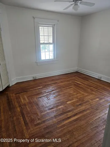 wooden floor in an empty room