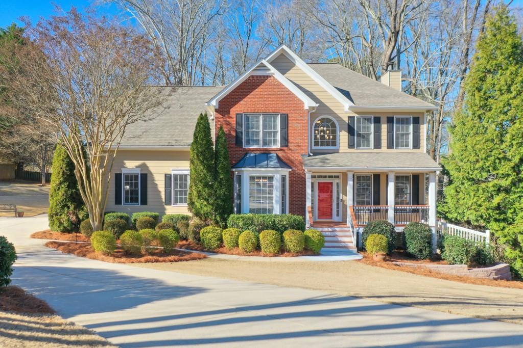 front view of a house