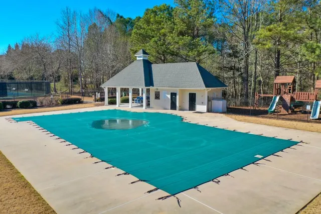 a view of a bench in the house