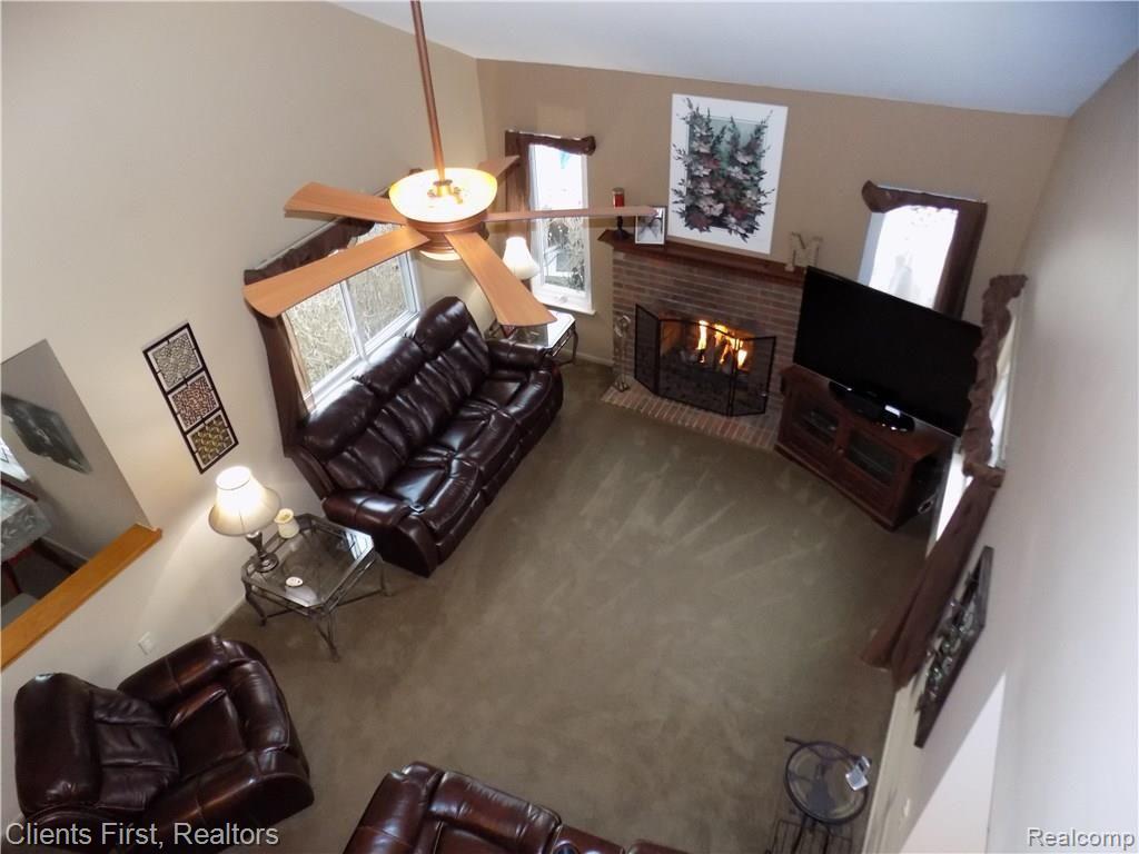 46823 Doubletree Road Canton, MI 48187 - Photo 11 of 74 FAMILY ROOM FROM ABOVE HALL