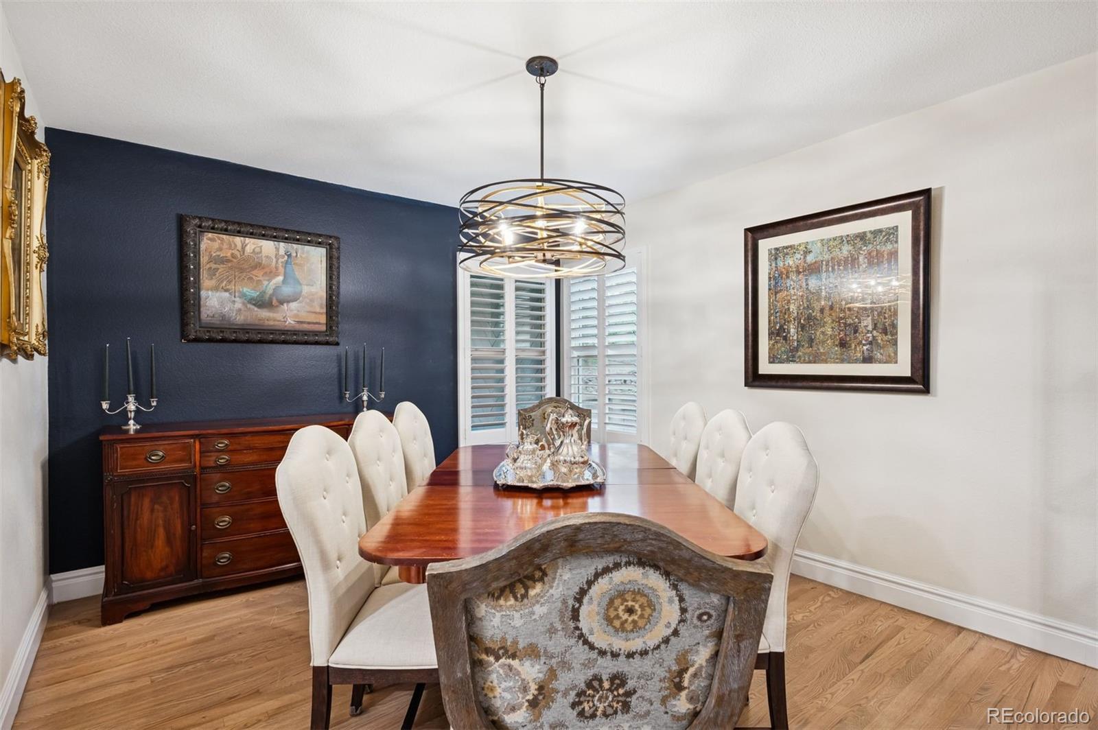2187 Wynterbrook Drive Highlands Ranch, CO 80126 - Photo 14 of 41 a dining room with furniture and window