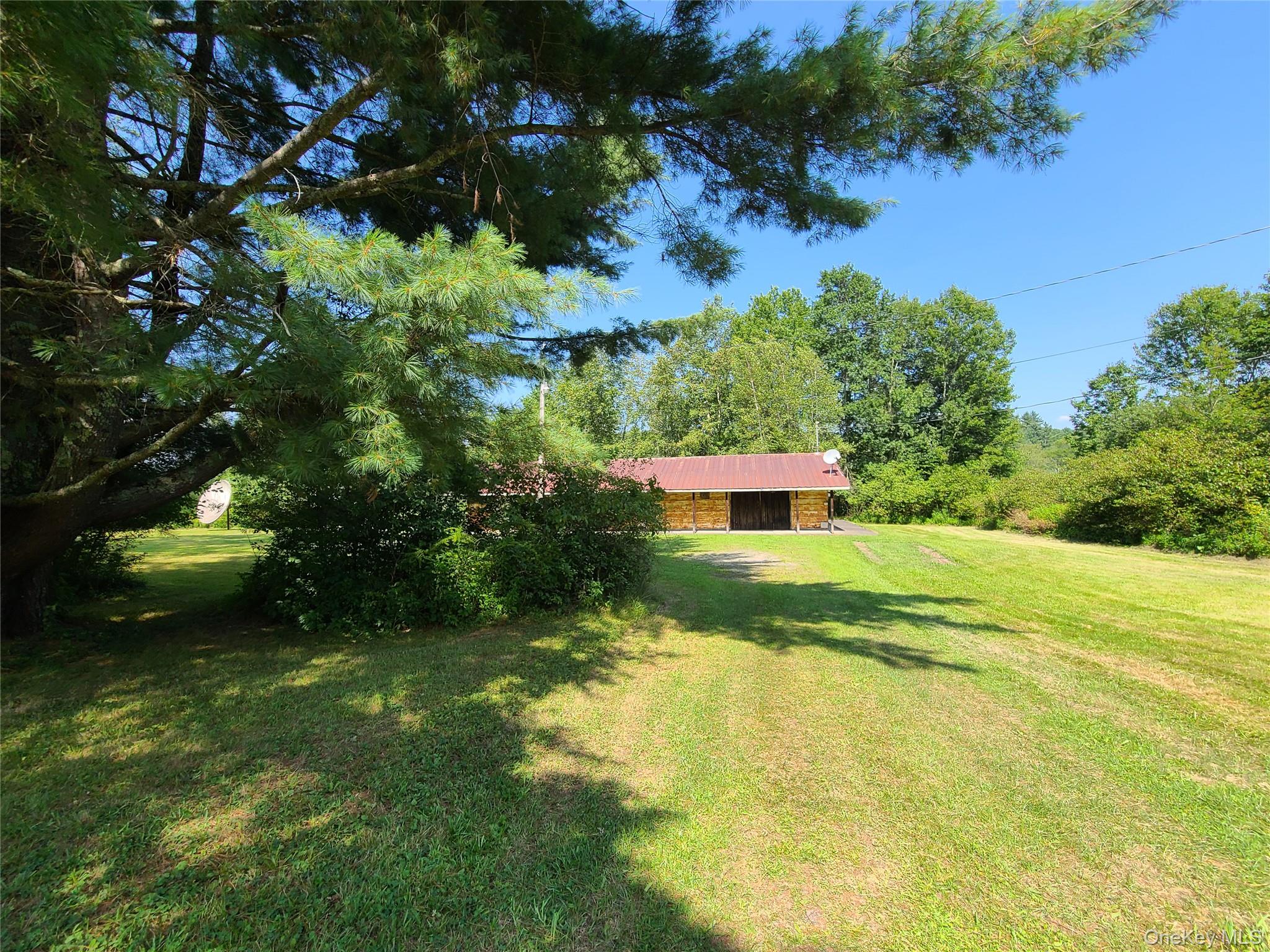 153 Shore Road Swan Lake, NY 12783 - Photo 30 of 39 a view of a garden with a tree