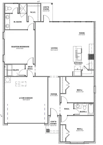 $409,000 | 2712 Glasgow Way, Denton, TX 76207
