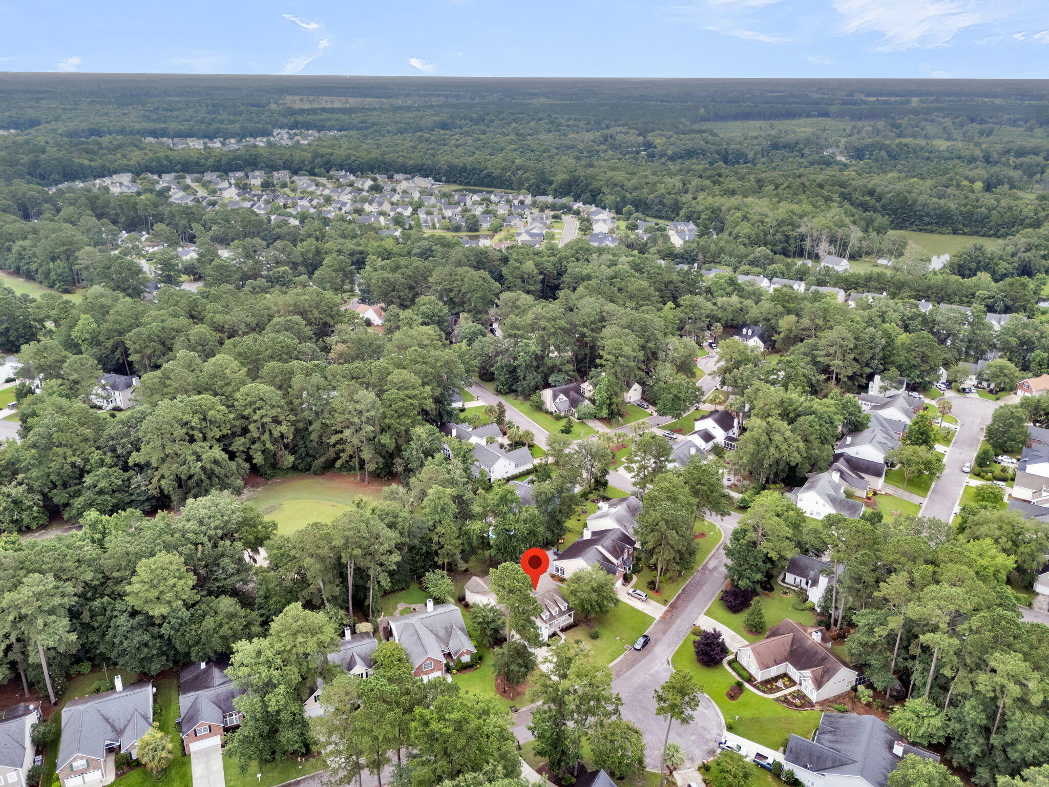 802 Long Drive Road Summerville, SC 29485 - Photo 69 of 84 Overview fly over