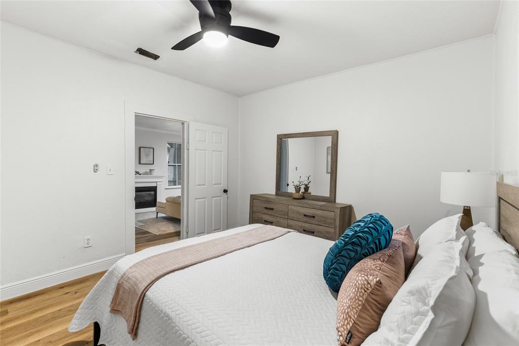 902 Northwest 4th Place Gainesville, FL 32601 - Photo 23 of 33 a bedroom with a bed and closet