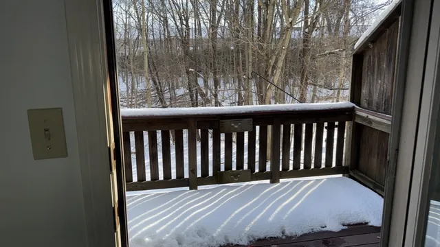 a view of outdoor space with deck