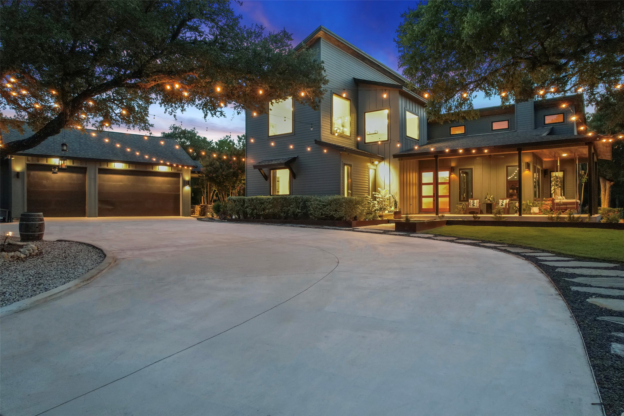 11420 Rim Rock Trail Austin, TX 78737 - Photo 1 of 1 Tucked away down a gated concrete drive, this rare 12.7-acre unrestricted property offers total privacy, no HOA, and a low tax rate.