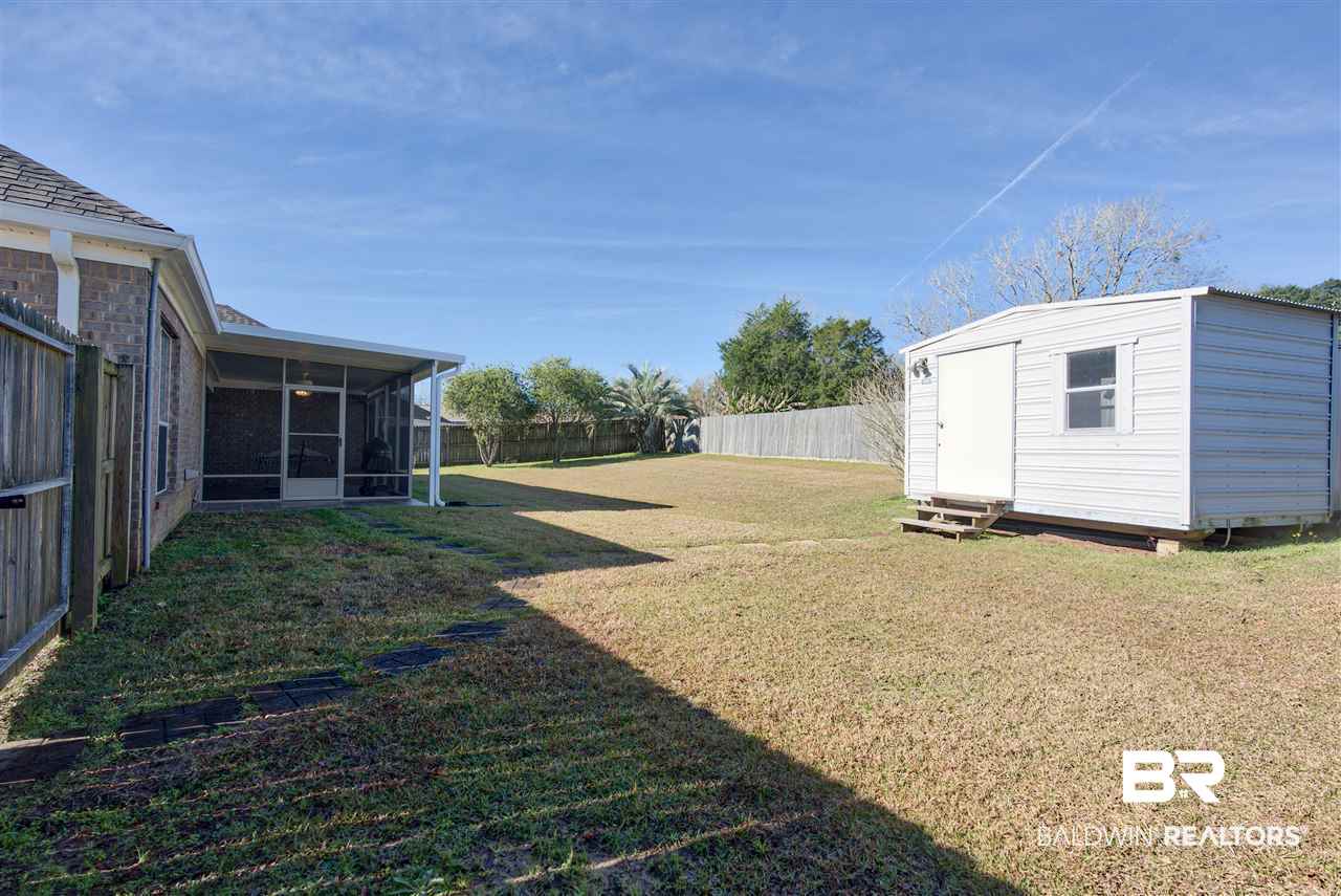 25525 Overlook Drive Loxley, AL 36551 - Photo 32 of 37 storage shed
