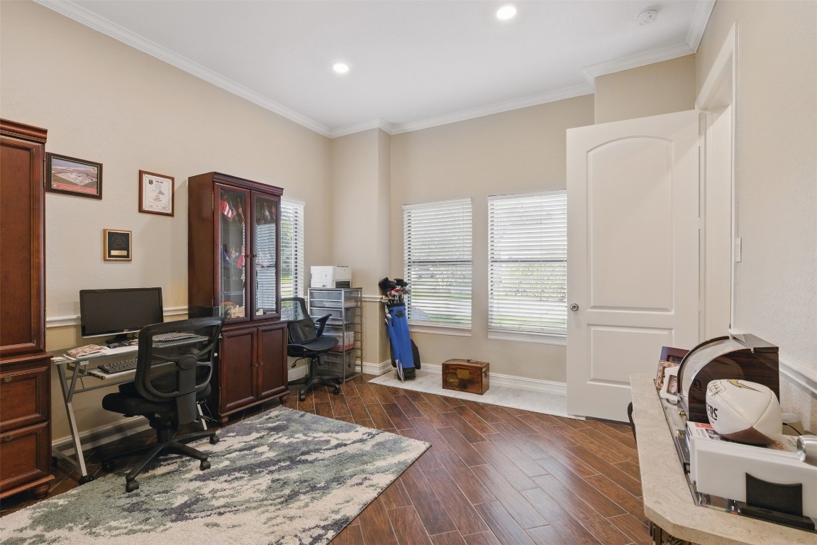 90 Greenview Street Montgomery, TX 77356 - Photo 13 of 34 a view of a kitchen with workspace and a window