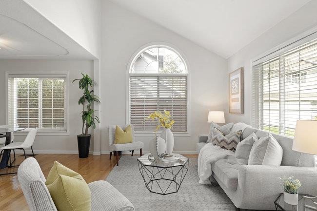 122 Jaybee Place San Jose, CA 95123 - Photo 4 of 40 a living room with furniture and a large window