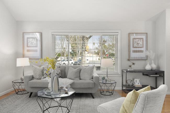 122 Jaybee Place San Jose, CA 95123 - Photo 5 of 40 a living room with furniture and a large window