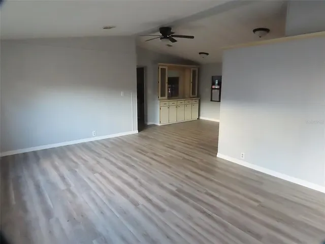 wooden floor in an empty room