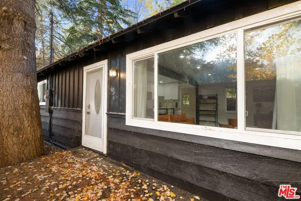 a view of a door of the house