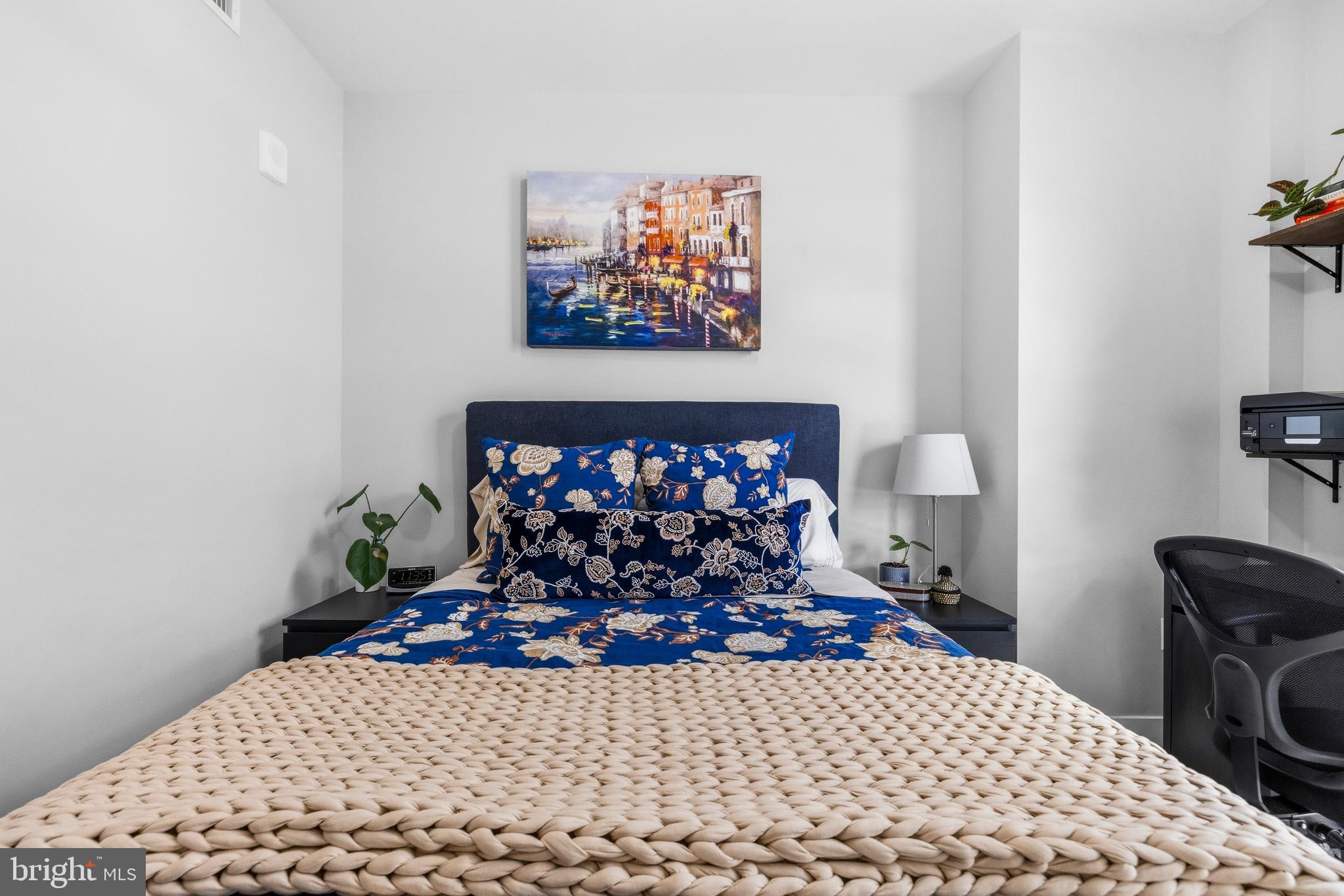 1300 4th Street Southeast, Unit 303 Washington, DC 20003 - Photo 16 of 42 a bed room with a bed