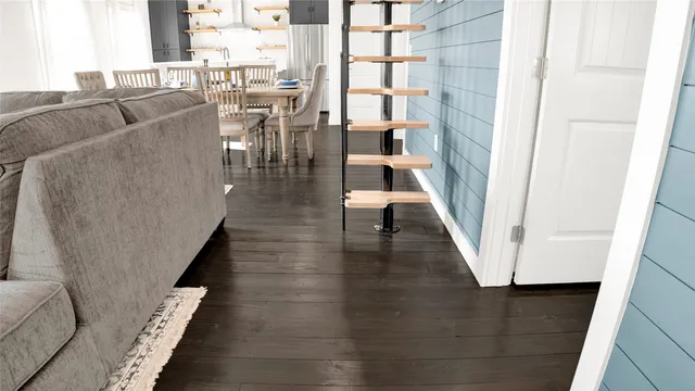 a bedroom with a bed and a cabinets