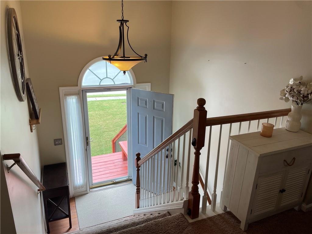 1720 Fort Daniels Trail Dacula, GA 30019 - Photo 16 of 32 a view of hallway with stairs