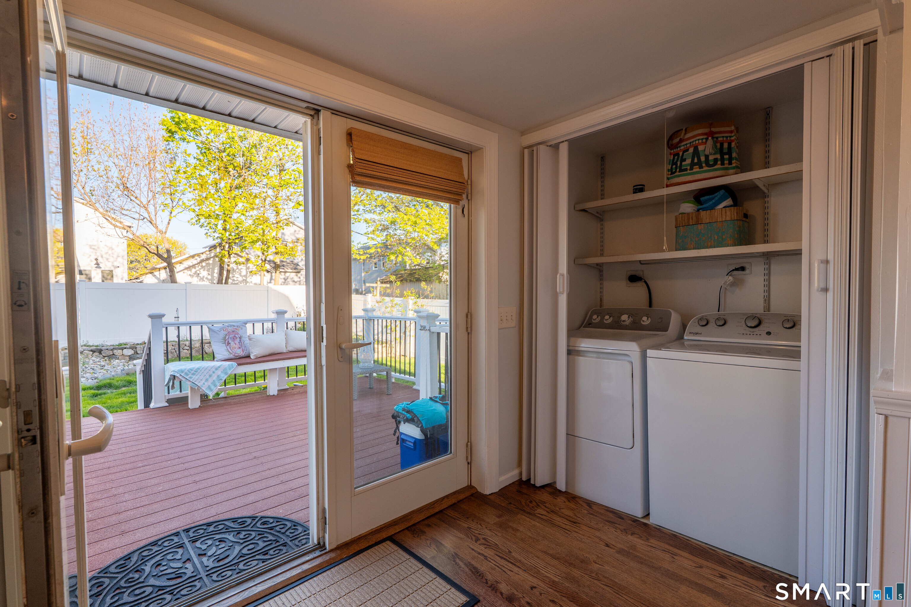19 Elaine Road Milford, CT 06460 - Photo 12 of 24 a view of room with window and wooden floor