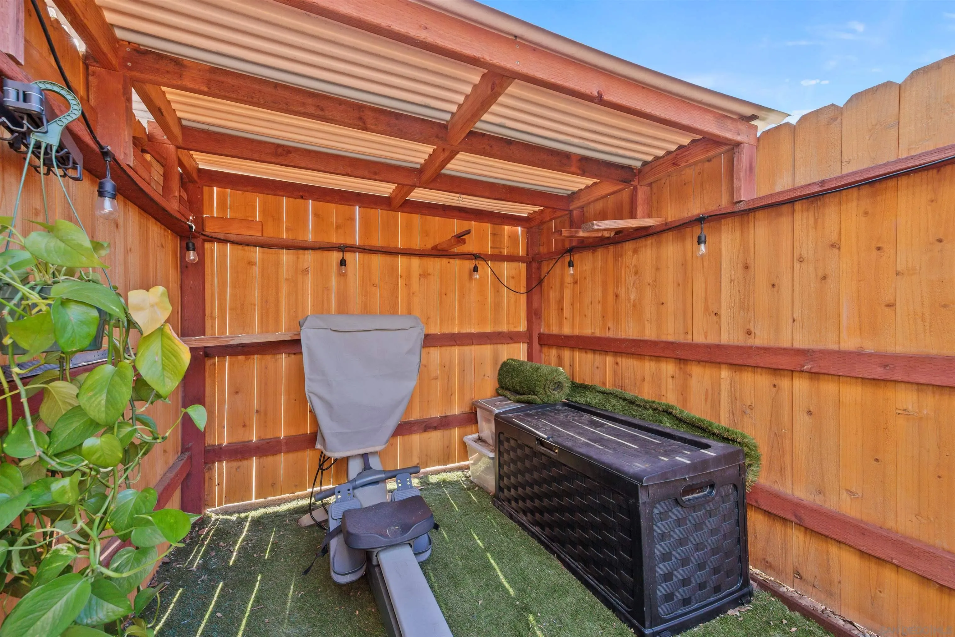 407 Requeza Street, Unit E9 Encinitas, CA 92024 - Photo 19 of 19 a view of a chairs in wooden deck