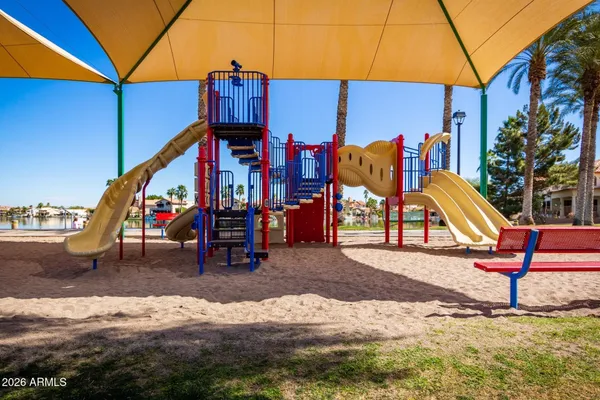 a view of outdoor space with seating