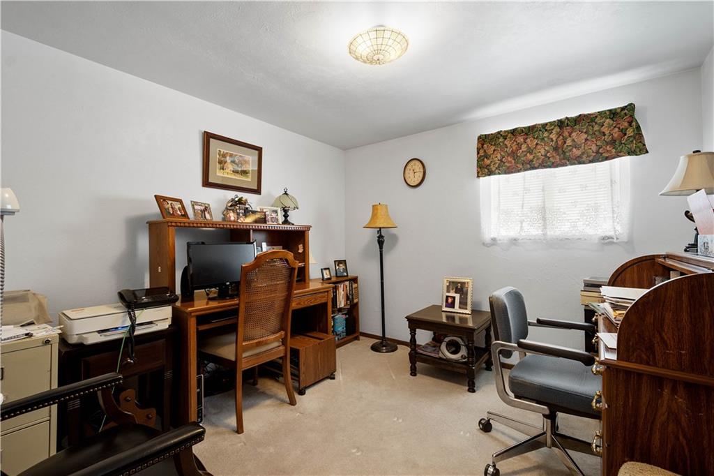 3157 Old Oakdale Road McDonald, PA 15057 - Photo 15 of 39 a view of a workspace with furniture and a window