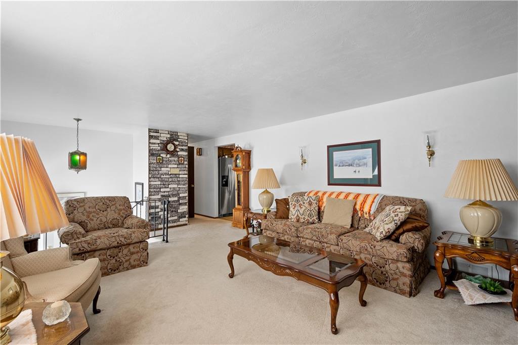 3157 Old Oakdale Road McDonald, PA 15057 - Photo 8 of 39 a living room with furniture and a wooden floor