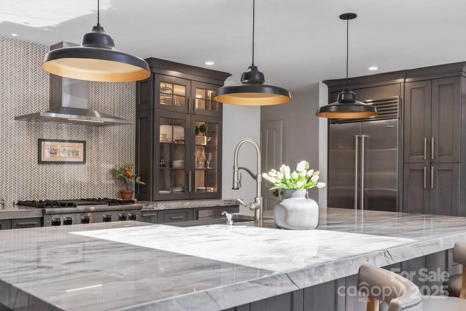 15 Busbee Road Biltmore Forest, NC 28803 - Photo 7 of 24 a view of a living room and kitchen