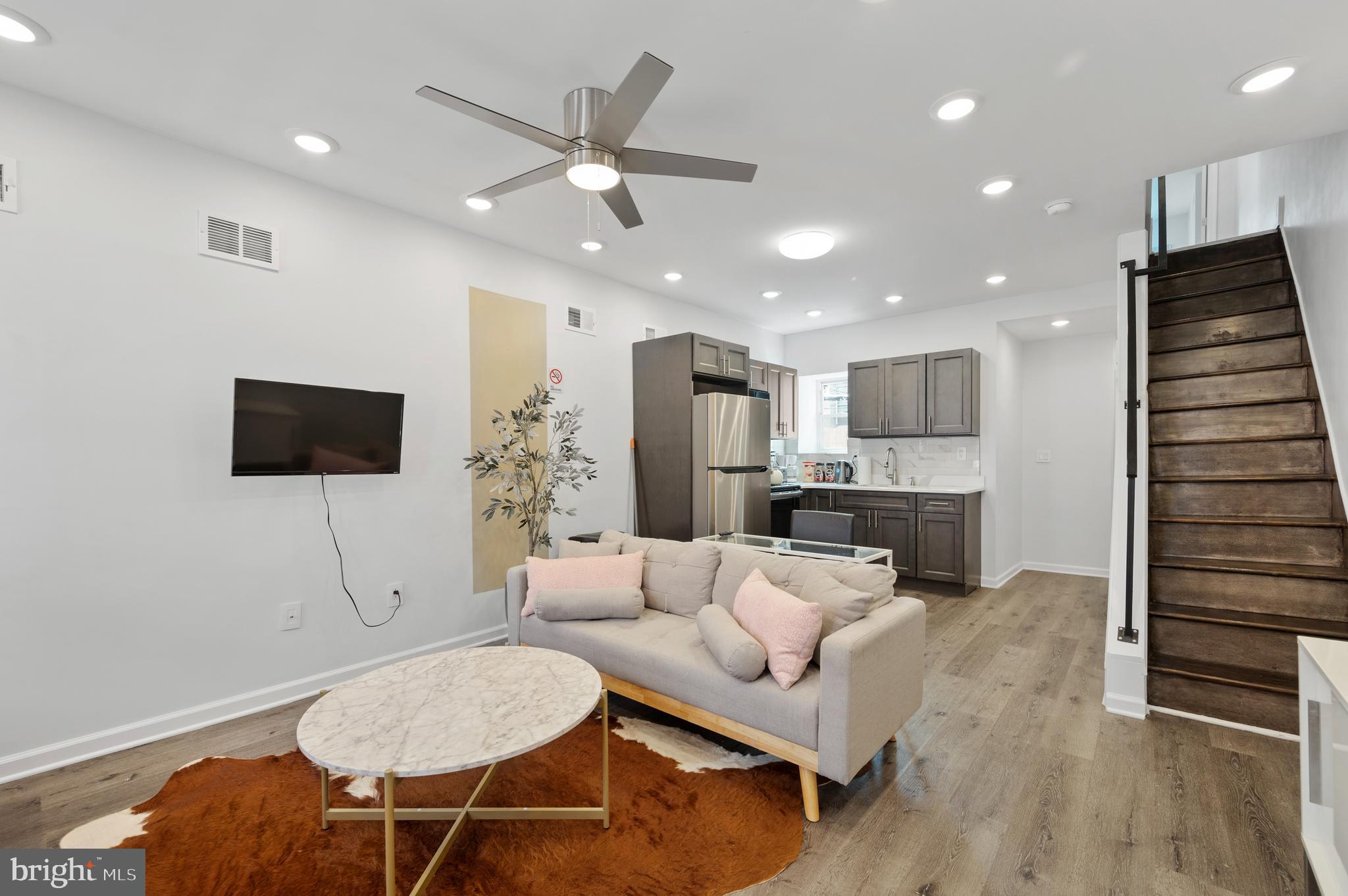 1816 Judson Street Philadelphia, PA 19121 - Photo 3 of 25 Wide-open main floor layout