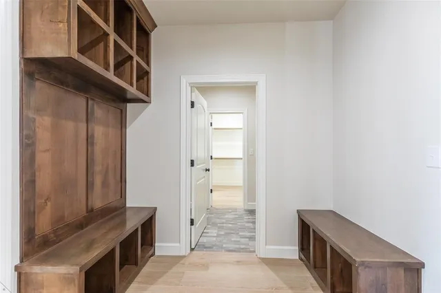 a view of an entryway door