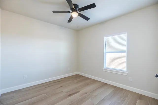 wooden floor in an empty room