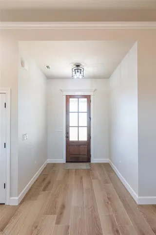 wooden floor in an empty room