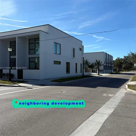 a view of street with building