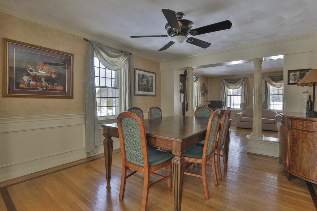 1 Carleton Road Groveland, MA 01834 - Photo 10 of 30 a view of a a dining room with furniture window and wooden floor
