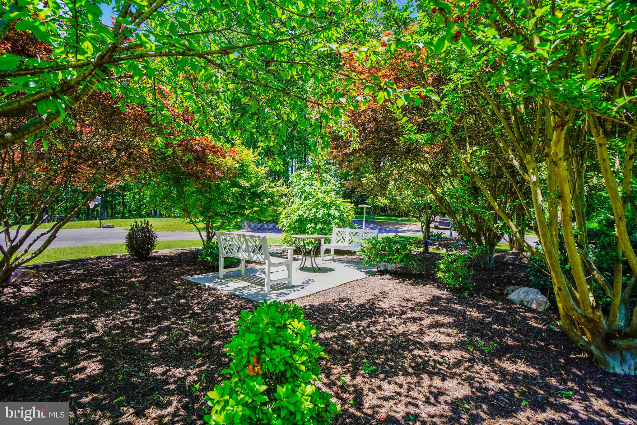 16505 Batson Road Spencerville, MD 20868 - Photo 22 of 143 Garden Courtyard w/ Cherry Tree