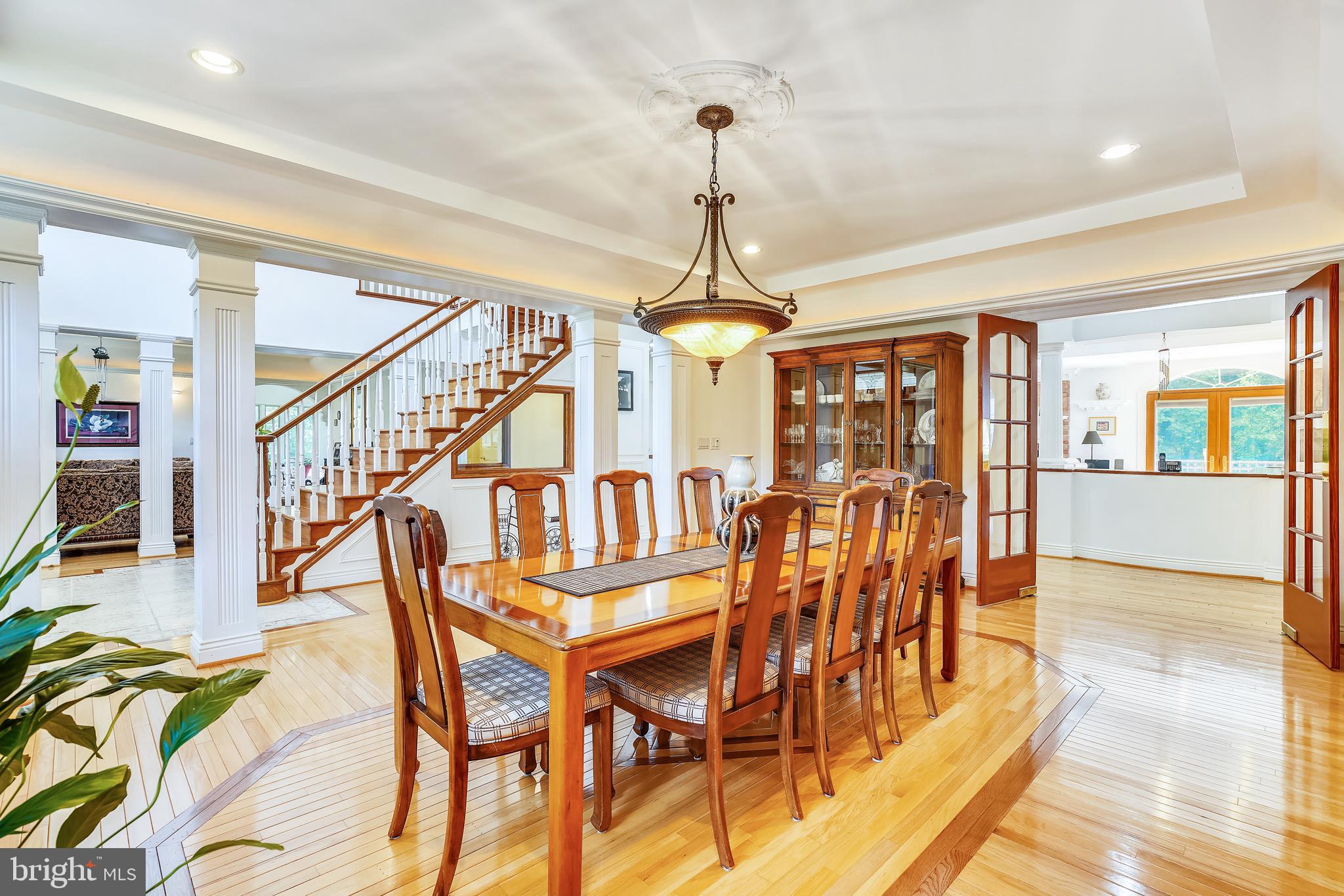 16505 Batson Road Spencerville, MD 20868 - Photo 34 of 143 FDR w/ Custom Columns & French Door Entry
