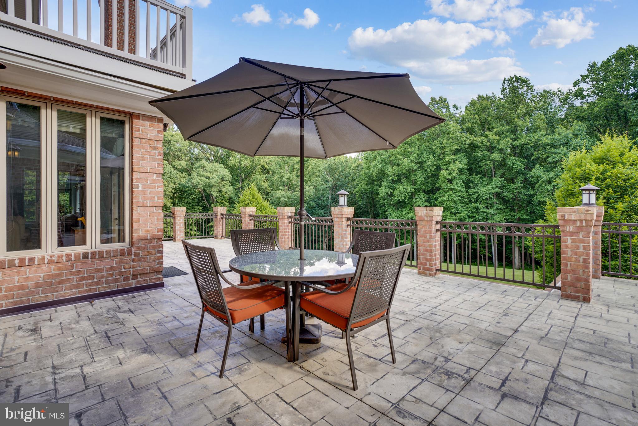 16505 Batson Road Spencerville, MD 20868 - Photo 49 of 143 Brick Deck w/ Custom Lighting