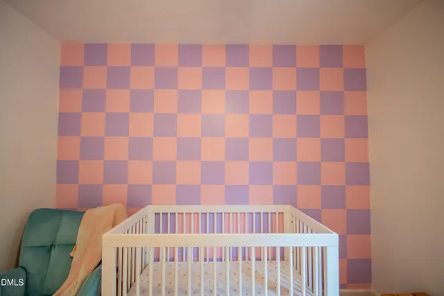 a view of a bedroom with workspace