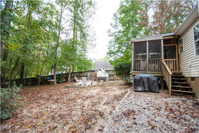 a view of outdoor space and garden
