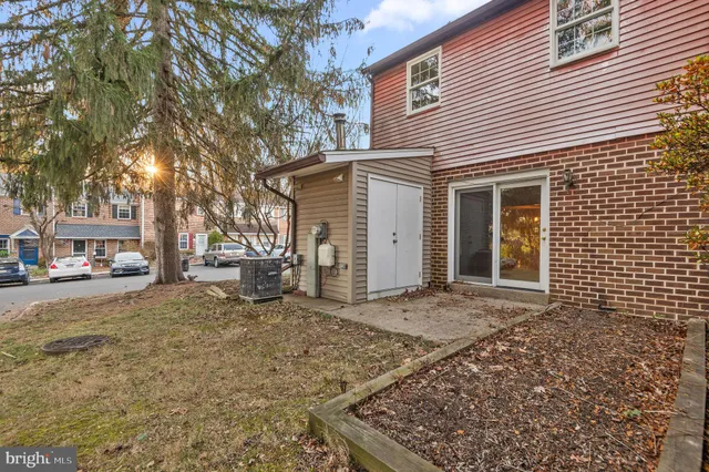 a view of a house with a patio